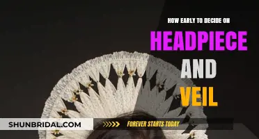 When to Choose Your Wedding Headpiece and Veil: Timing Tips
