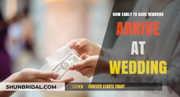 Perfect Timing: When Should Wedding Vendors Arrive for a Seamless Day?