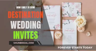 Destination Wedding Invites: When to Send Them Out