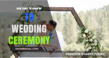 Perfect Timing: When to Arrive at a Wedding Ceremony