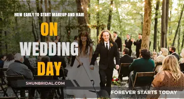 Perfect Wedding Day Timeline: Makeup & Hair Start Time Tips