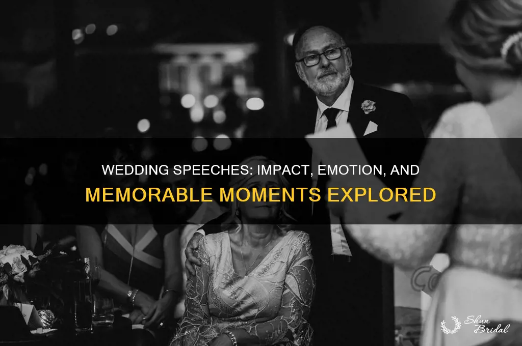 how eefctive are wedding speeches