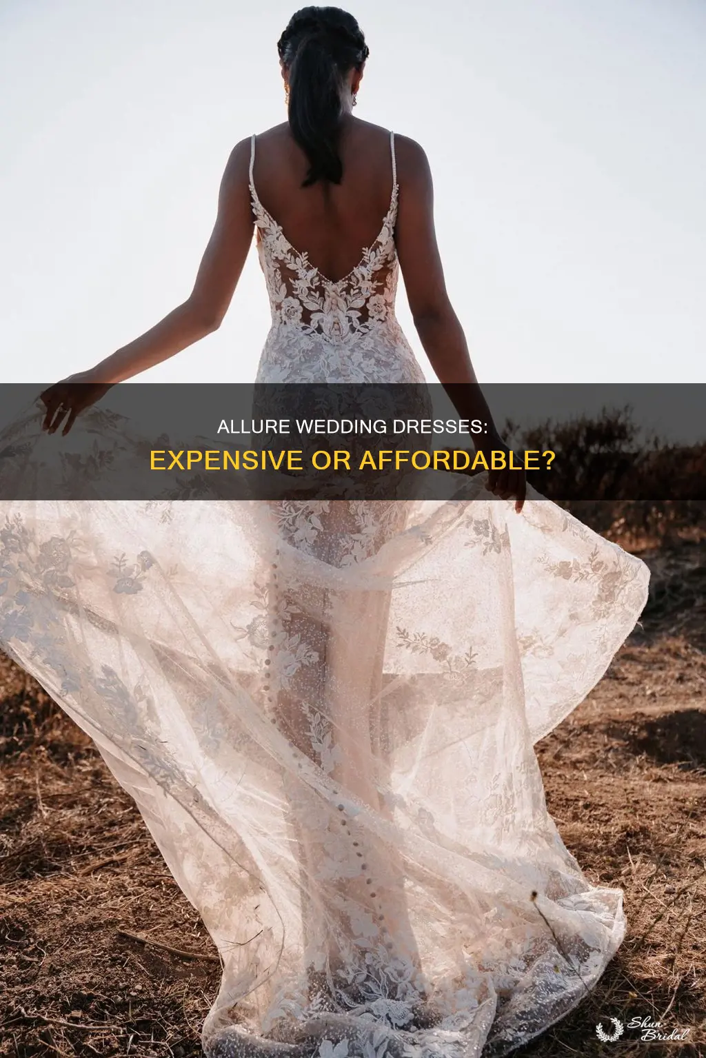 how expensive are allure wedding dresses