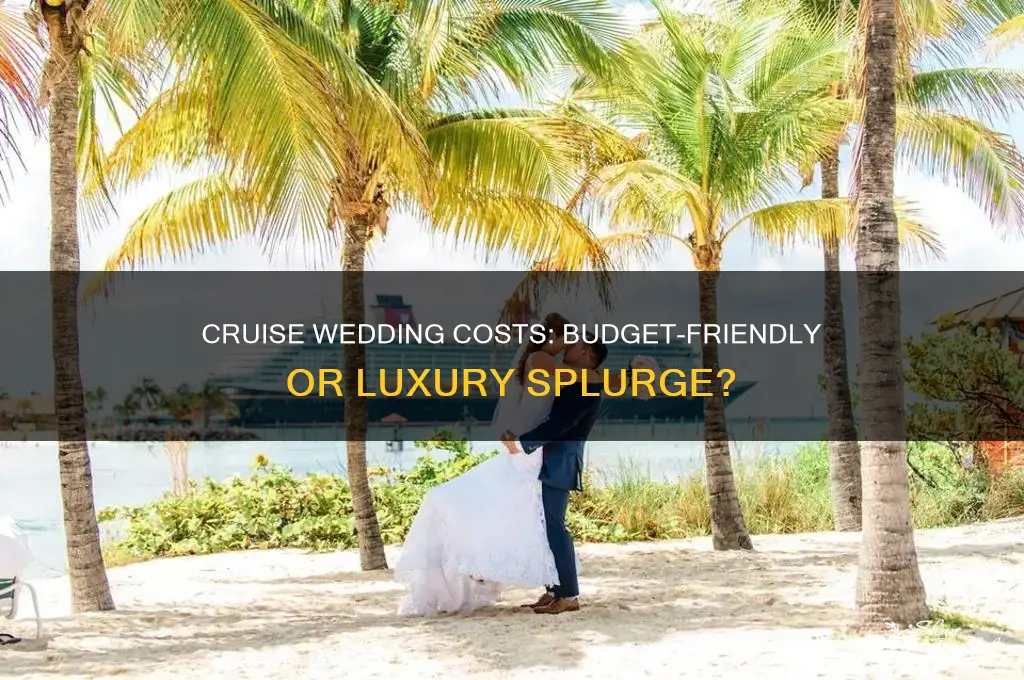 how expensive are cruise weddings