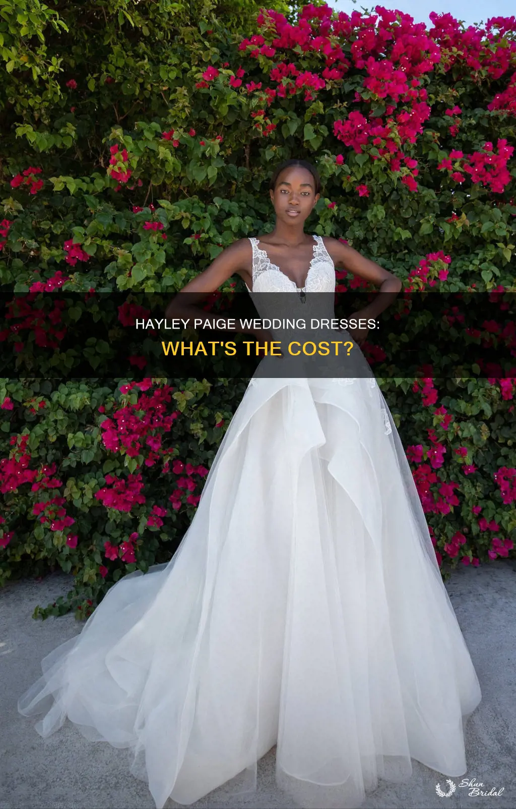 how expensive are hayley paige wedding dresses