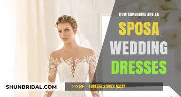The Cost of La Sposa Wedding Dresses