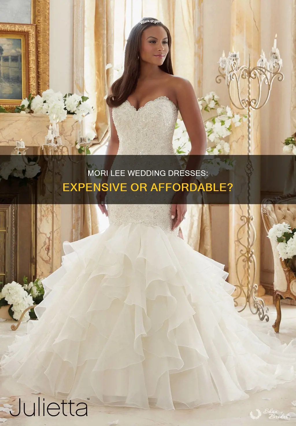how expensive are mori lee wedding dresses