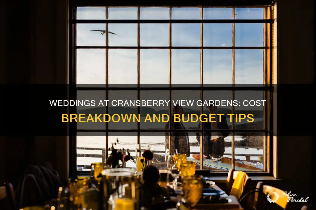how expensive are weddings at the gardens of cransberry view