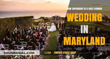 Maryland Golf Course Wedding Costs: Budgeting for Your Dream Celebration