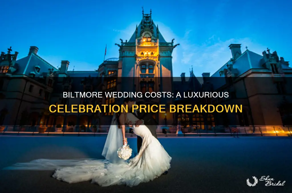 how expensive is a wedding at biltmore