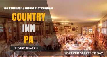 Stroudsmoor Country Inn PA Wedding Costs: What to Expect