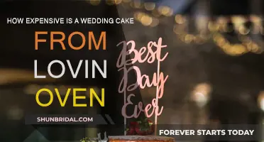 The True Cost of Wedding Cakes from Lovin Oven