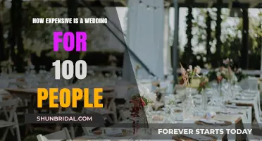 Budgeting for a 100-Guest Wedding: Costs and Savings Tips