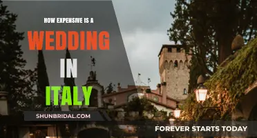 The Cost of Tying the Knot: Italian Wedding Expenses Unveiled