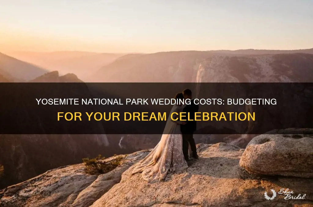 how expensive is a wedding in yosemite national park