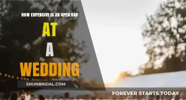 Open Bar Wedding Costs: Budgeting for Unlimited Drinks on Your Big Day