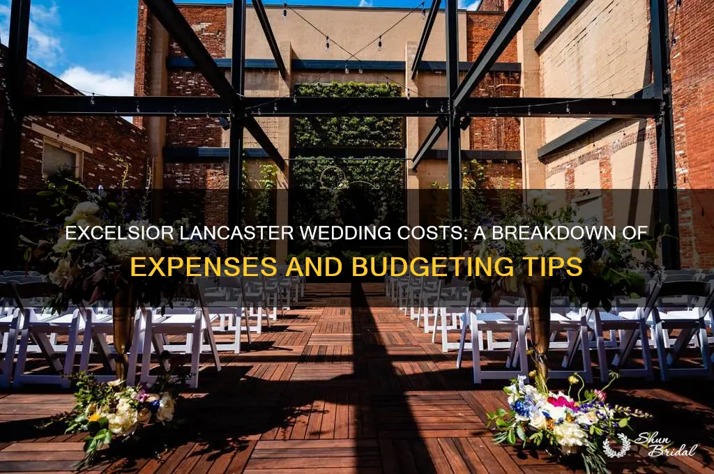 how expensive is excelsior lancaster for wedding