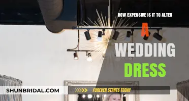 The Cost of Wedding Dress Alterations: How Much?