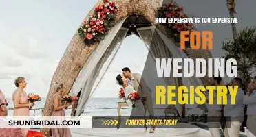 Setting a Sensible Budget for Your Wedding Registry