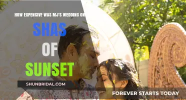 MJ's Lavish Sha's of Sunset Wedding: Unveiling the Staggering Cost