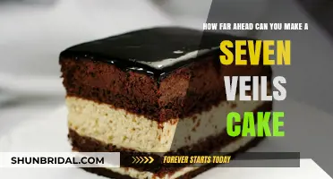 Planning Ahead: Mastering the Art of Seven Veils Cake Preparation