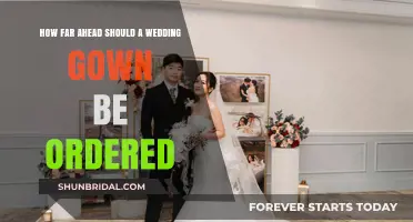 Perfect Timing: When to Order Your Dream Wedding Gown Stress-Free