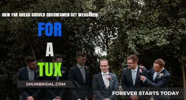 Perfect Fit Timeline: When Should Groomsmen Get Measured for Tuxedos?