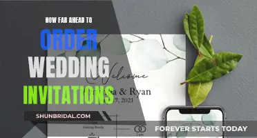 Wedding Invitations: Order Lead Time and Planning