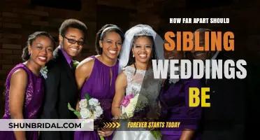 Timing Sibling Weddings: Ideal Spacing for Family Celebrations