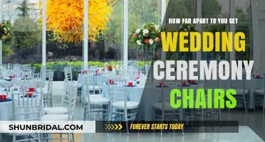 Perfect Wedding Chair Spacing: Tips for a Comfortable Ceremony Setup