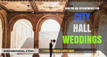 City Hall Wedding Appointments: Understanding Distance and Planning Tips