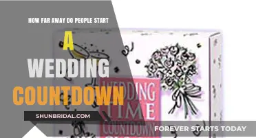 When Does the Wedding Countdown Begin? Timing Tips for Couples