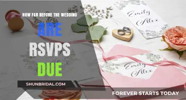 Perfect Timing: When Should Wedding RSVPs Be Returned?