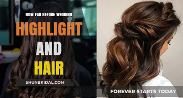 Perfect Wedding Prep: Timing Hair and Highlights Before Your Big Day