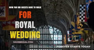 Royal Wedding Walk: The Distance Guests Traveled to Celebrate