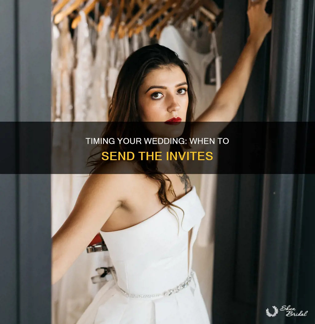 how far from a wedding should you send invite