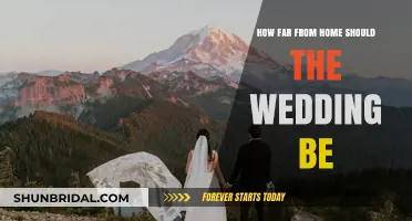 Choosing the Perfect Wedding Location: Distance from Home Matters