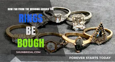 The Perfect Timing to Buy Wedding Rings