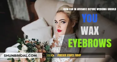 Perfect Timing for Wedding Brow Waxing: How Soon is Too Soon?