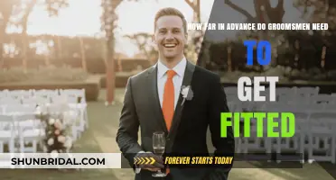 Groomsmen Fitting Timeline: When to Schedule for a Perfect Wedding Look