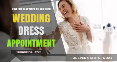 Booking Your Wedding Dress Fitting: How Far Ahead?