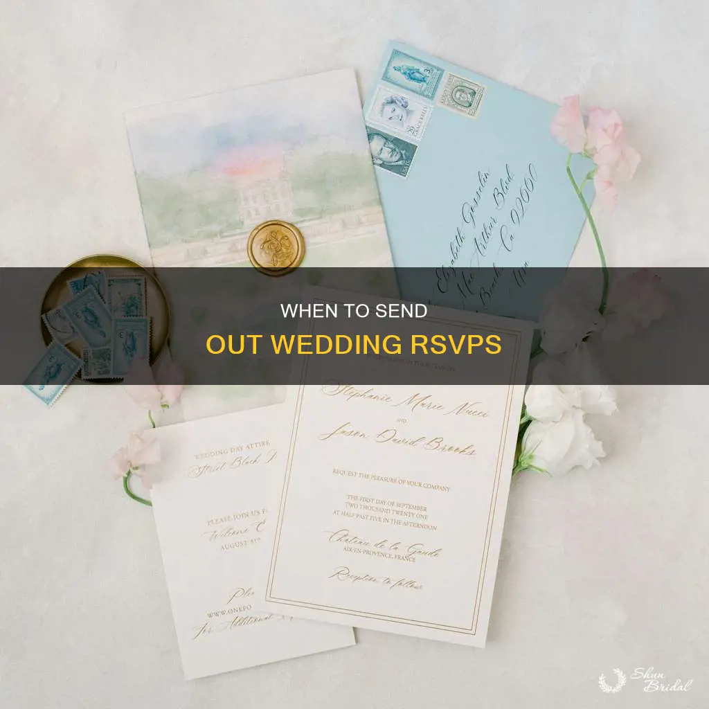 how far in advance do you make rsvp for wedding