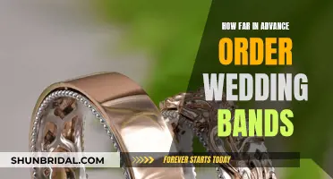 Wedding Bands: Order Early to Avoid Stress