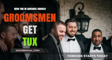 Perfect Timing: When Should Groomsmen Rent or Buy Their Tuxedos?