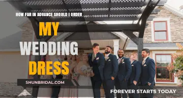 The Perfect Wedding Dress: Order Months in Advance