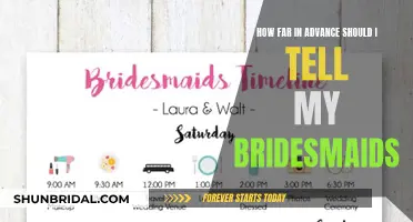 Bridesmaids: When to Tell Your Girls