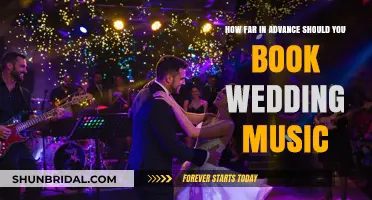 Perfect Timing: When to Book Wedding Music for Your Big Day