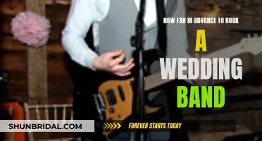 When to Book Your Wedding Band