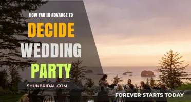 Planning Your Wedding Party: The Ideal Timeline for Stress-Free Decisions