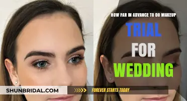 Perfect Wedding Makeup Timing: When to Schedule Your Trial